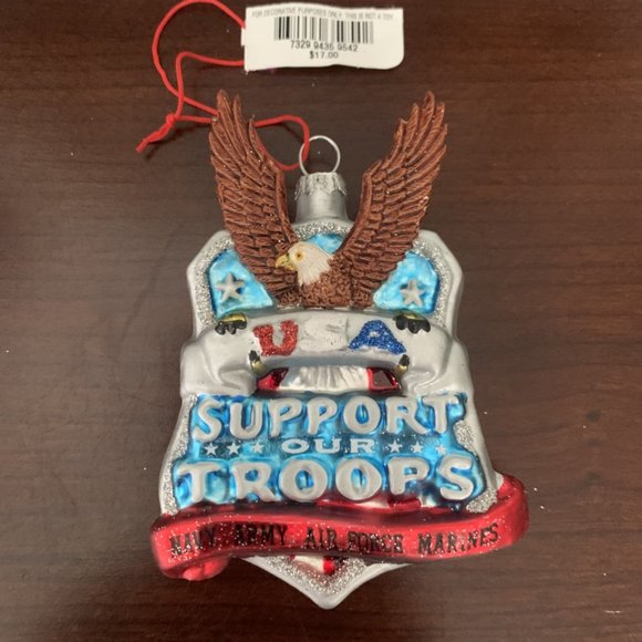 Other - Christmas ornament- Military